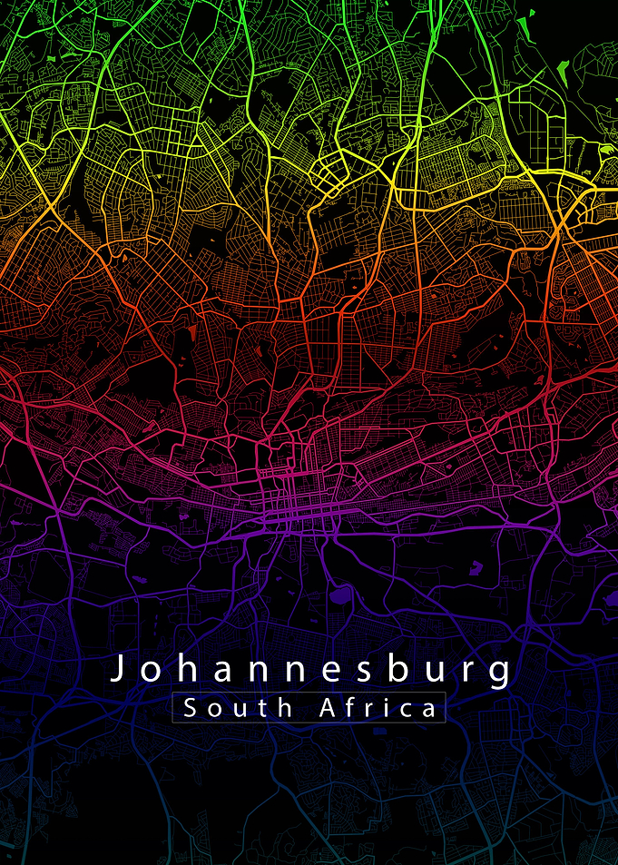 Johannesburg City Map