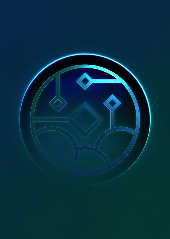 Glowing Glyph Seal Circle