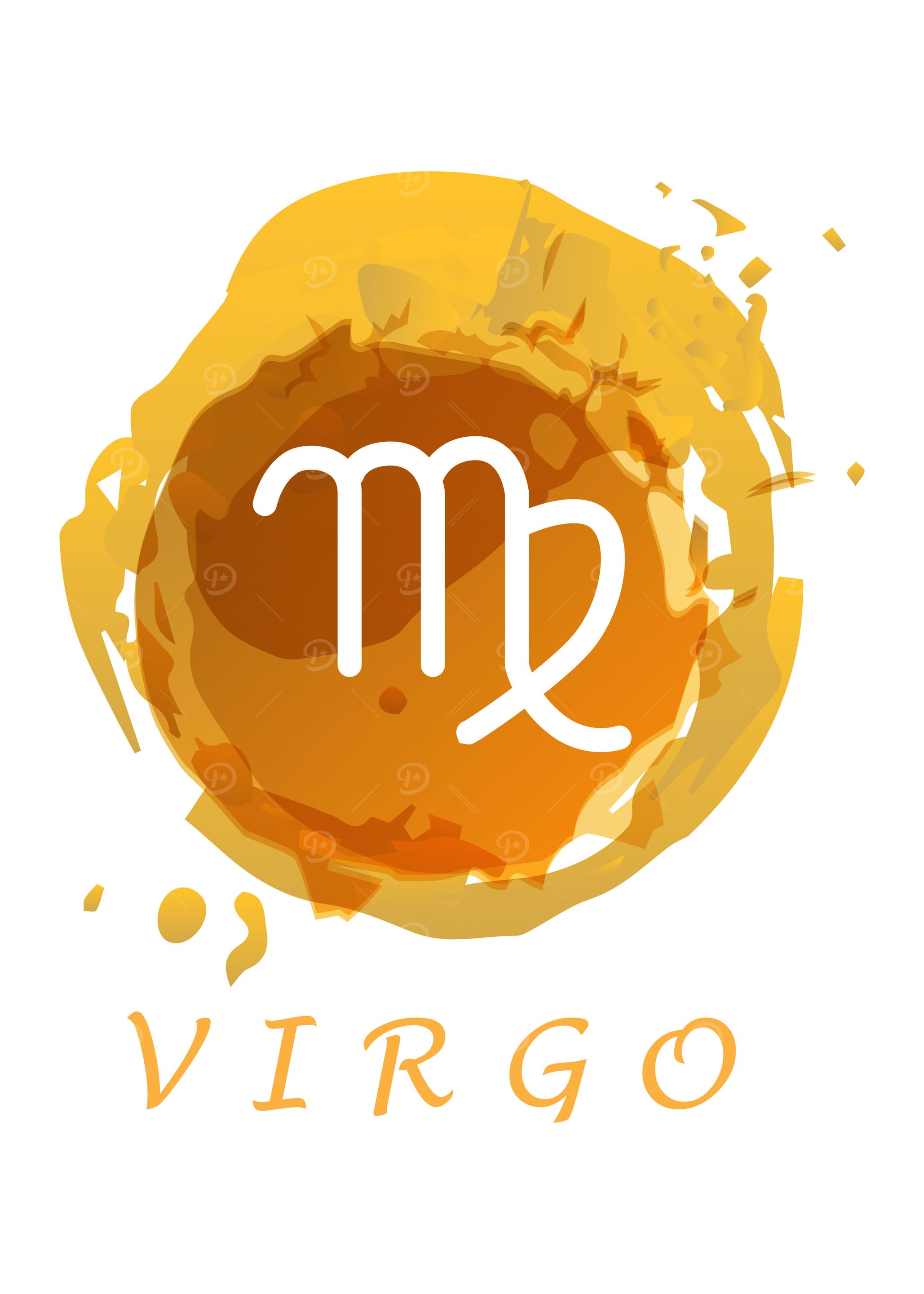 Watercolor Virgo Aesthetic