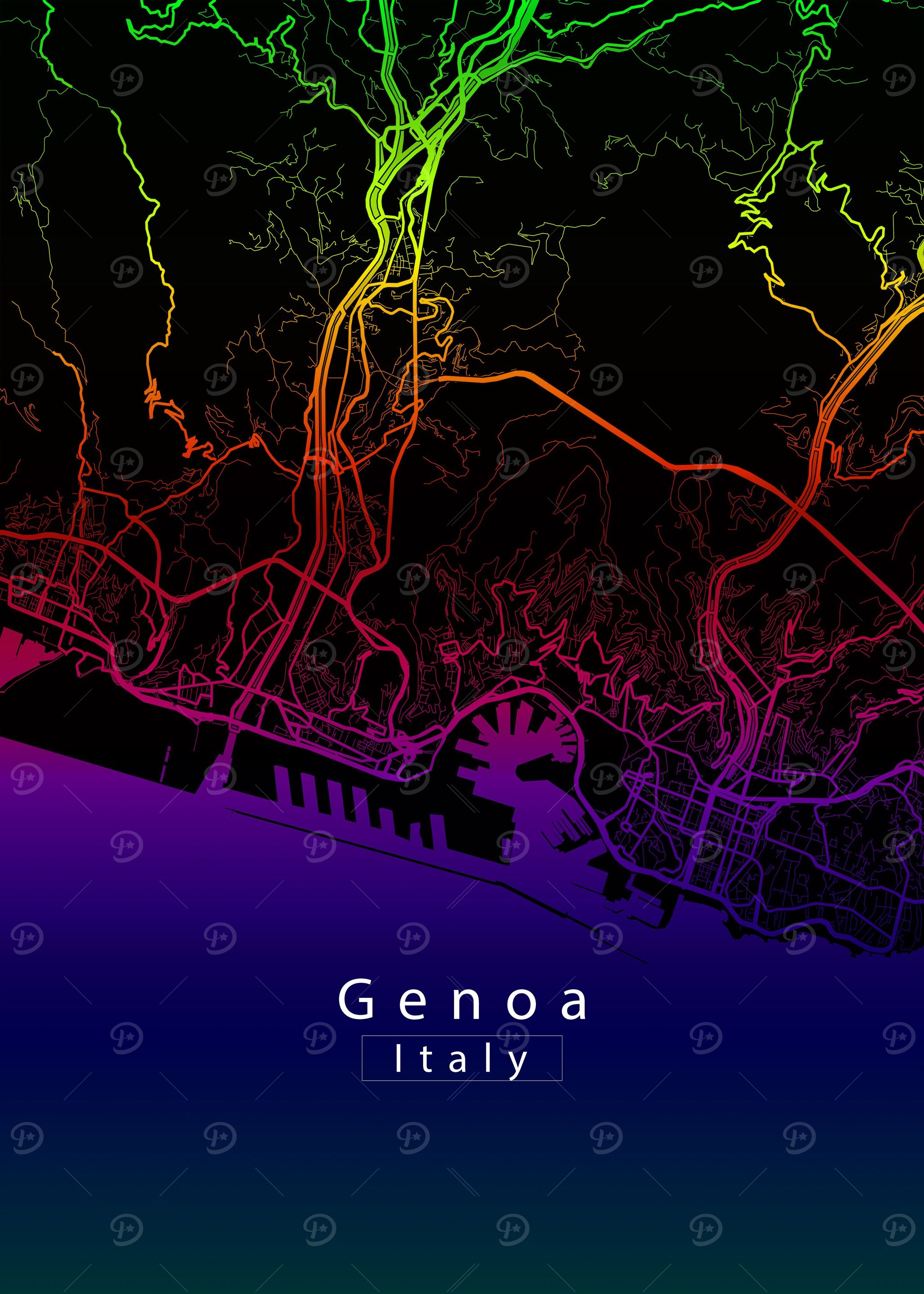 Genoa City Map