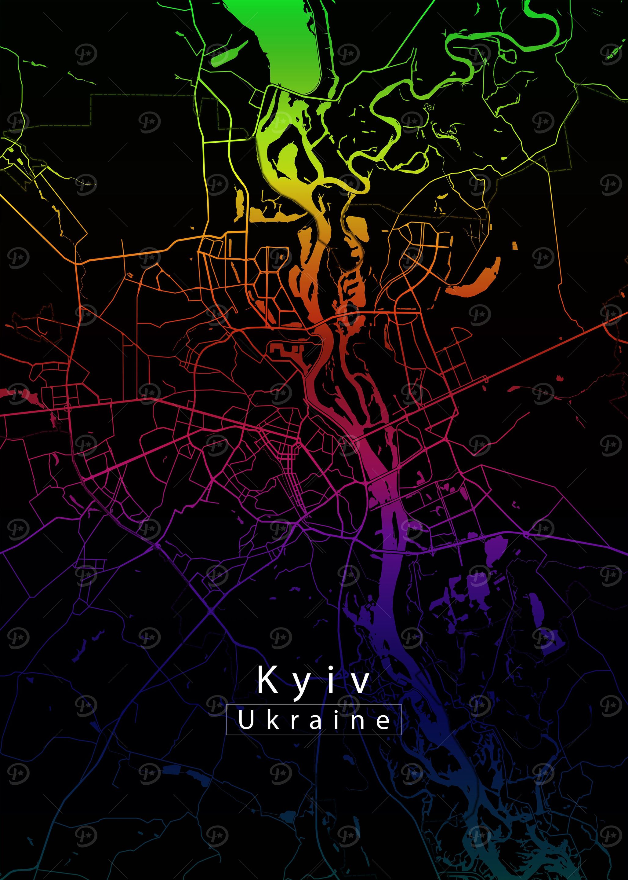 Kyiv City Map