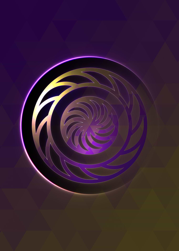 Glowing Glyph Seal Circle