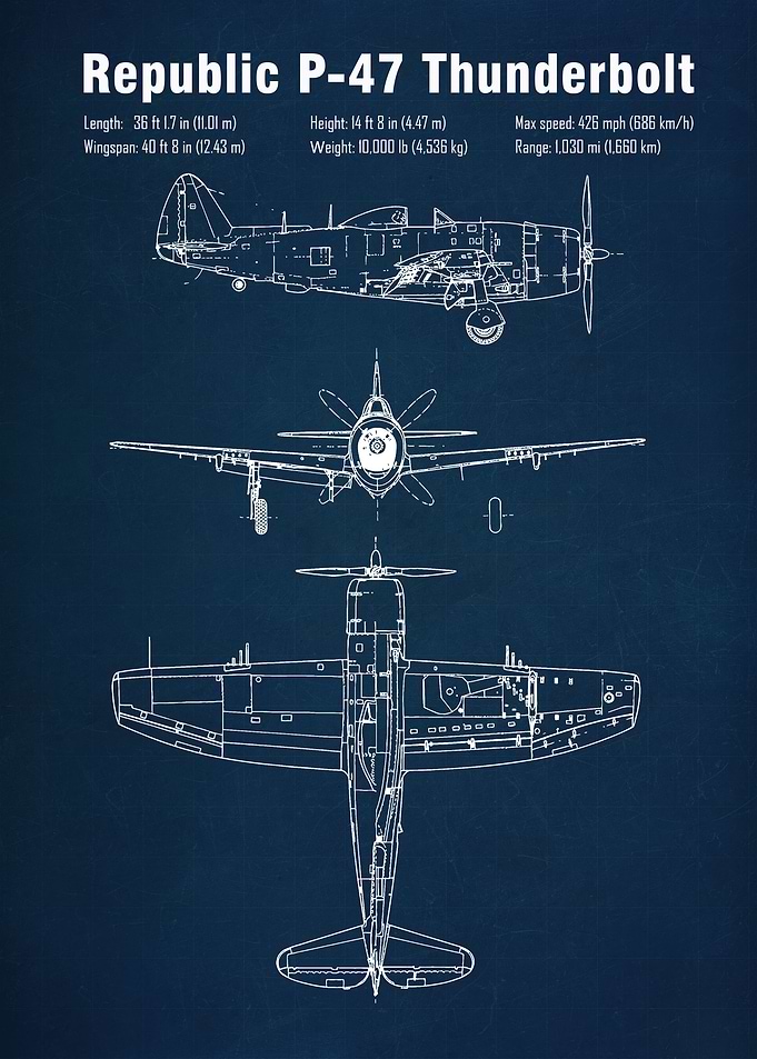 P47 Thunderbolt Aircraft