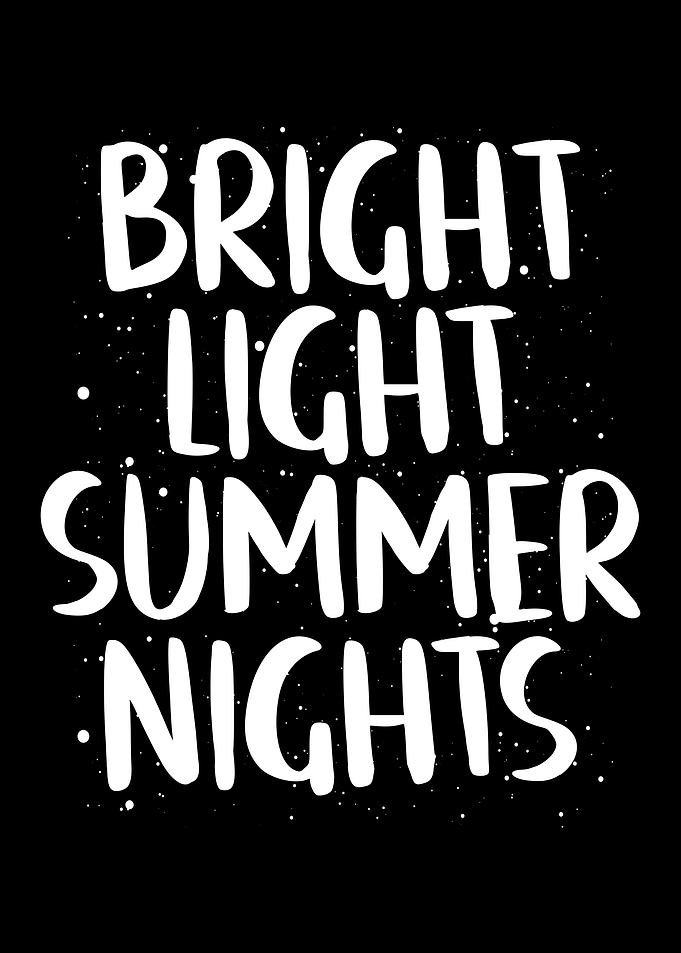 Bright light summer nights