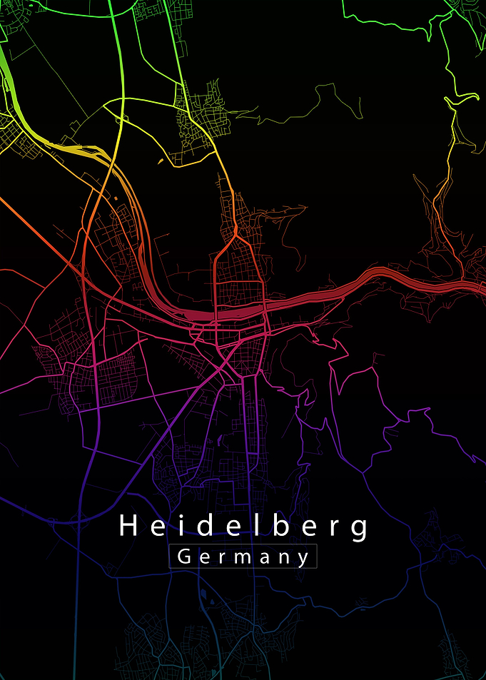 Heidelberg City Map