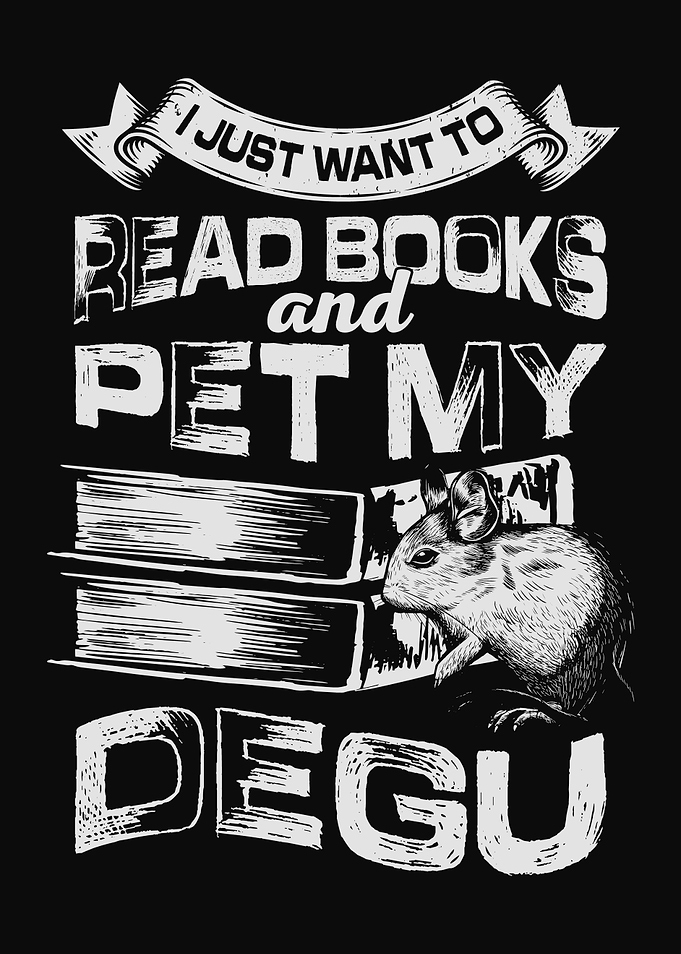 Reading Lover Degu Design