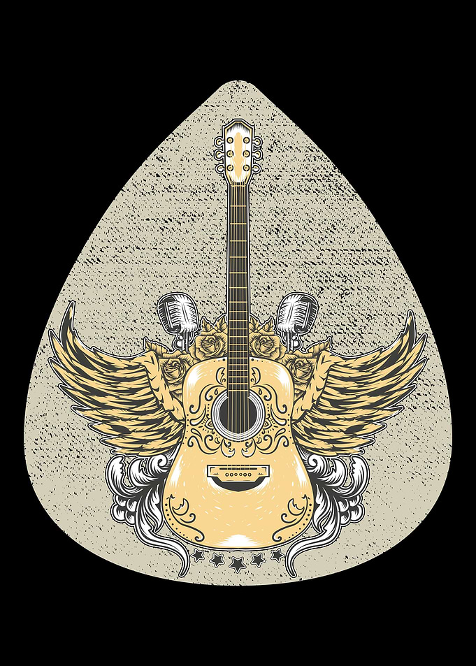 Guitar Pick Musician