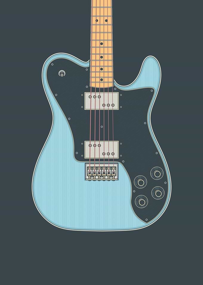 Daphne Blue Deluxe Telly