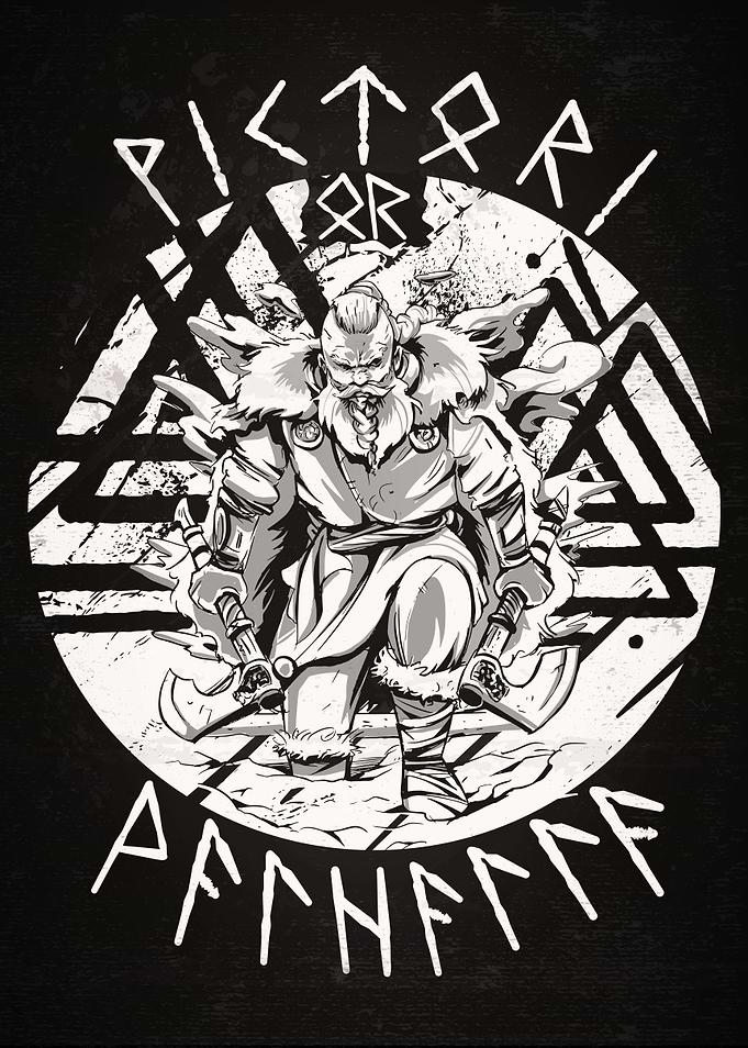 Viking Barbarian Warrior