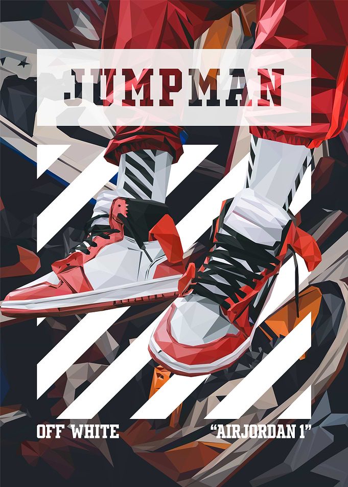 fashion art sneaker