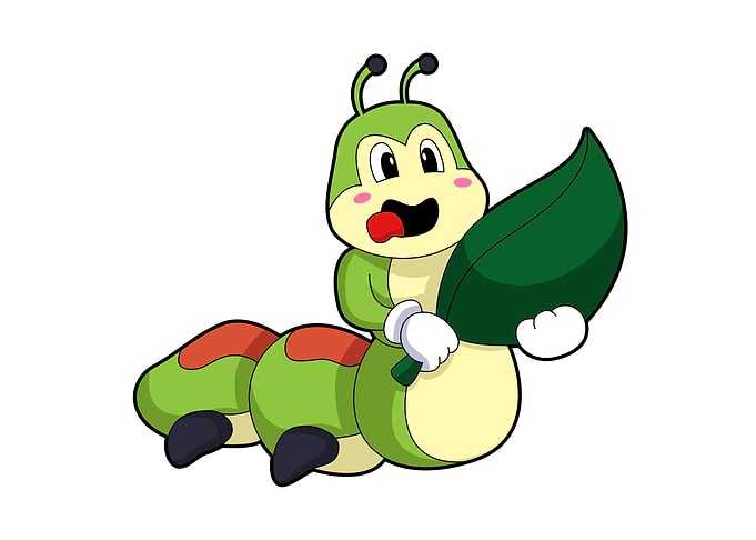 Caterpillar Leaf
