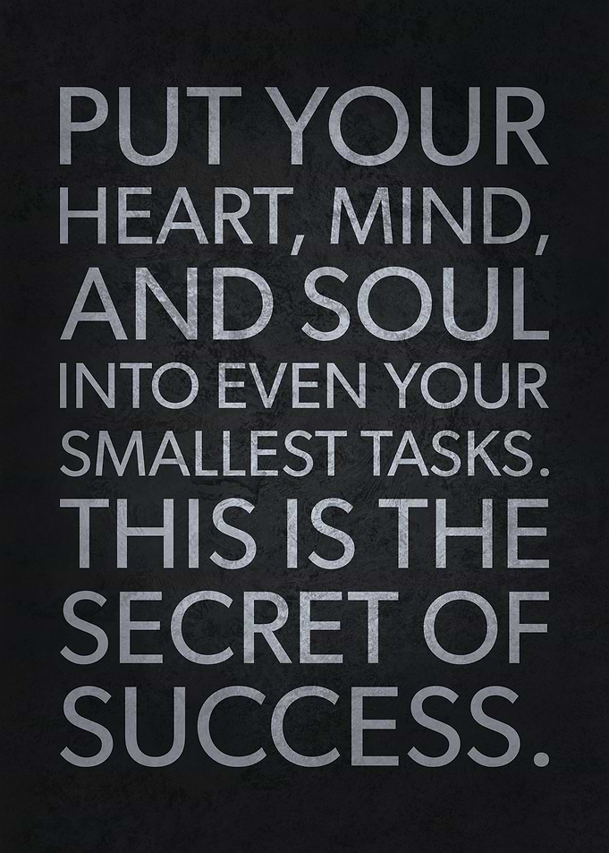 Secret of Success