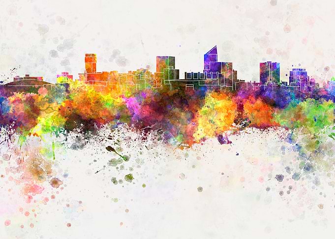 Wichita skyline
