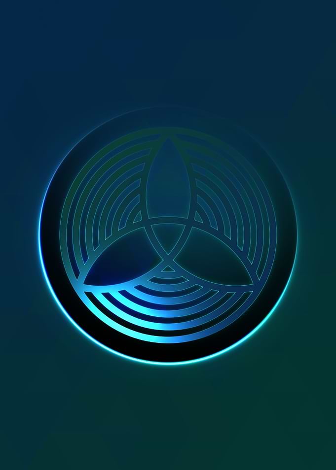 Glowing Glyph Seal Circle