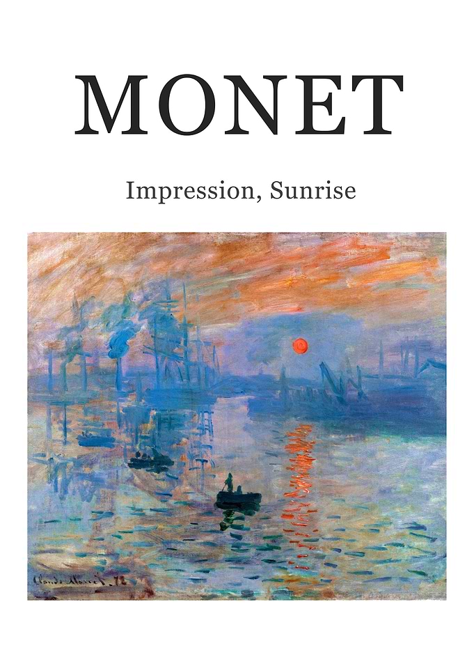 Monet Impression sunrise