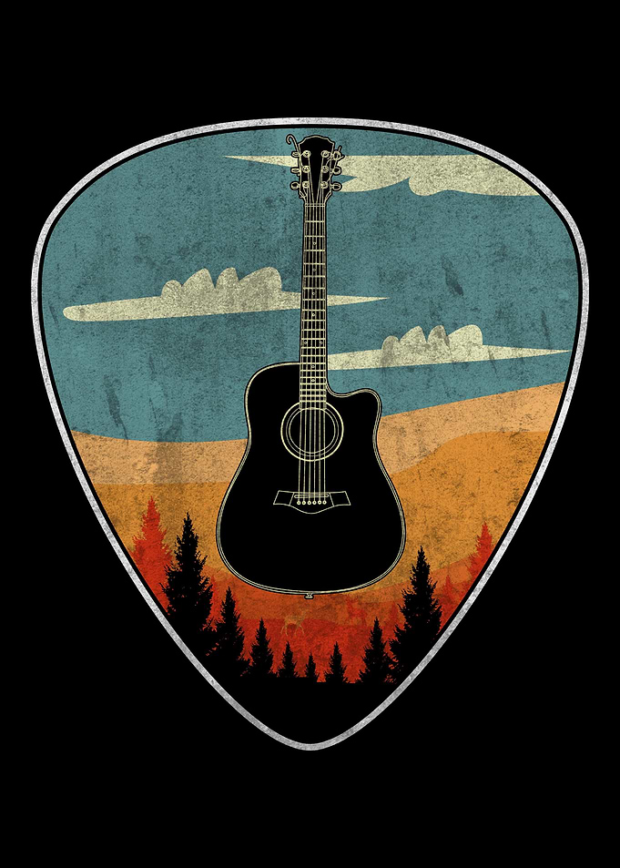 Guitar Pick Guitarist