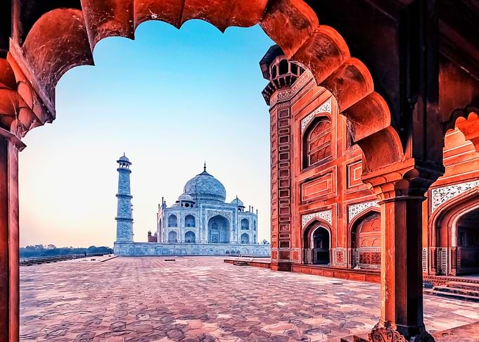 Morning In Agra