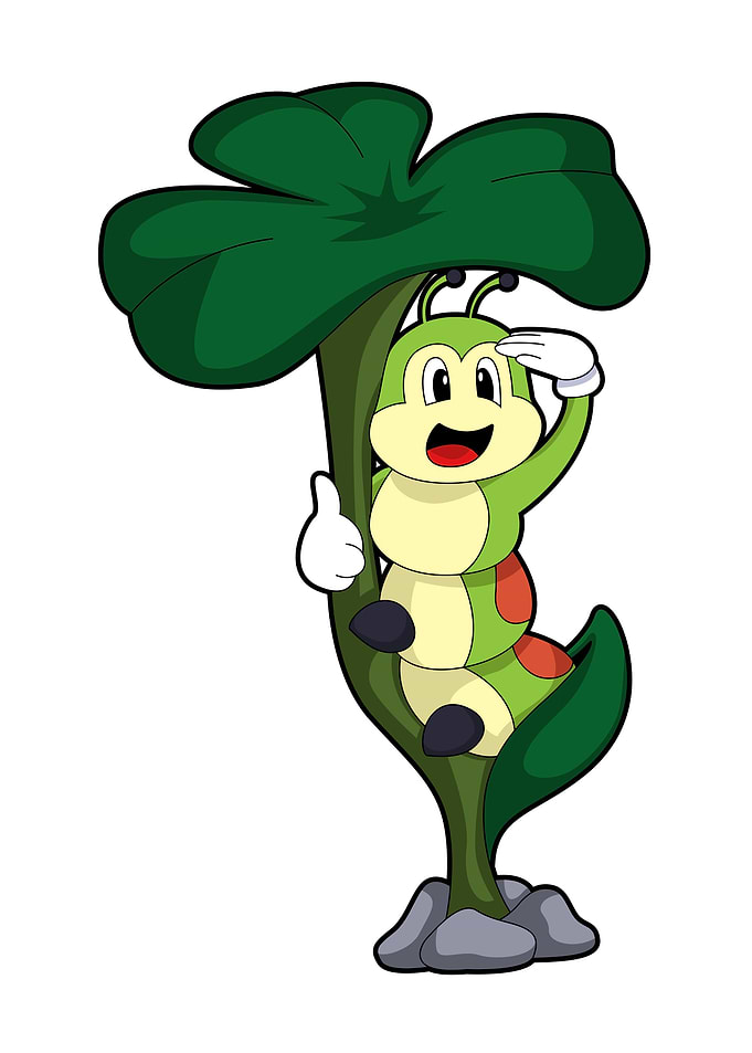 Caterpillar Leaf