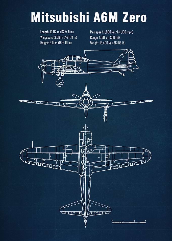 A6M Zero Aircraft