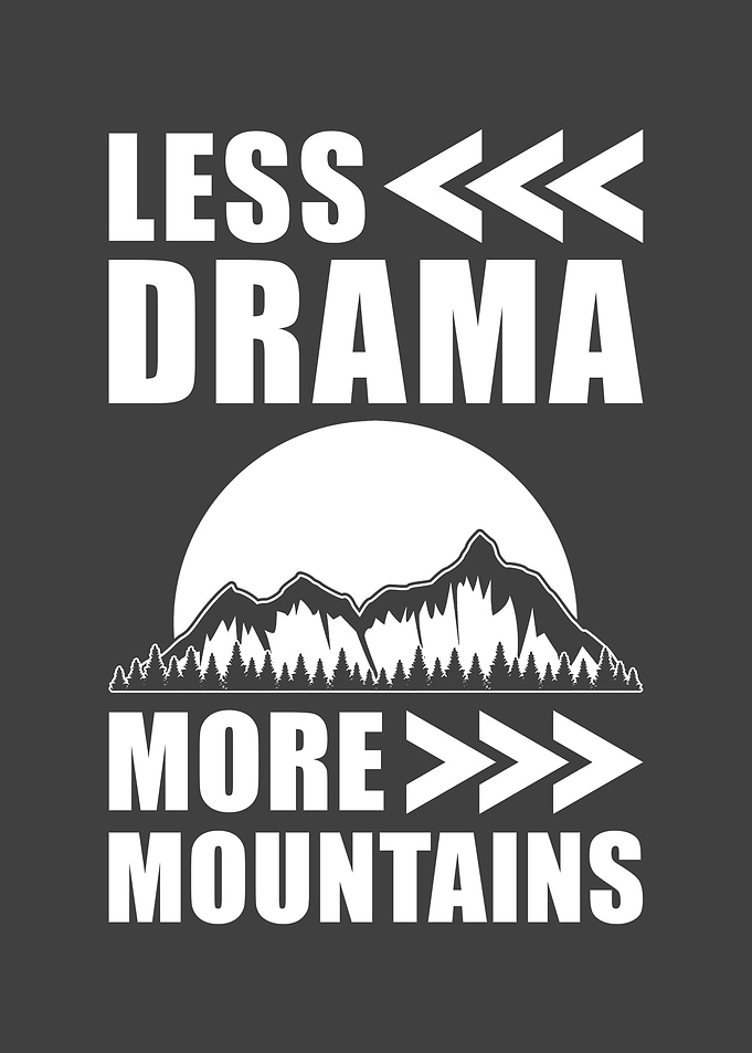 Mountain Nature Saying