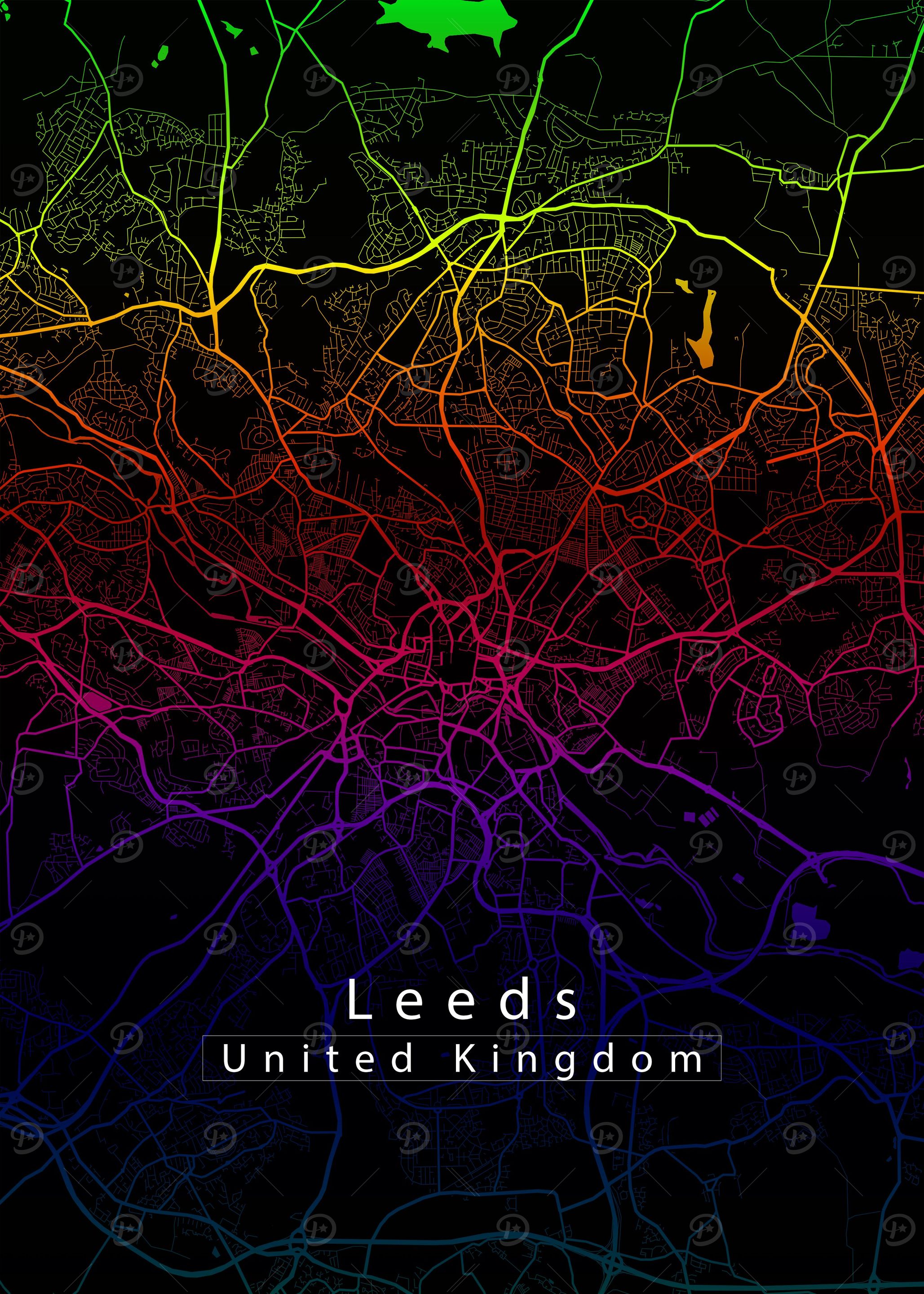 Leeds City Map