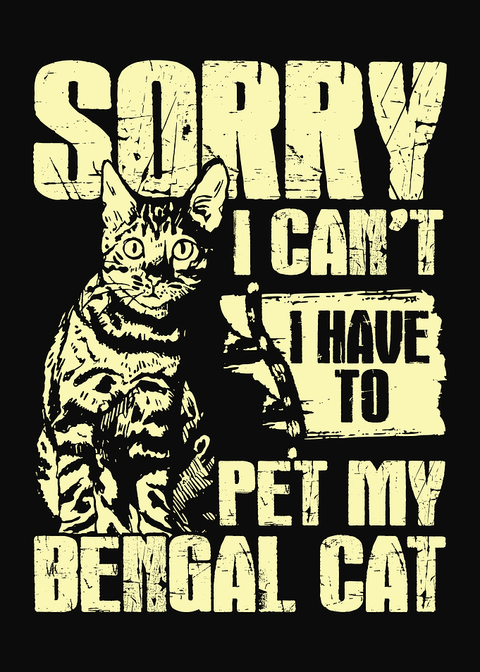 Bengal Cat Design