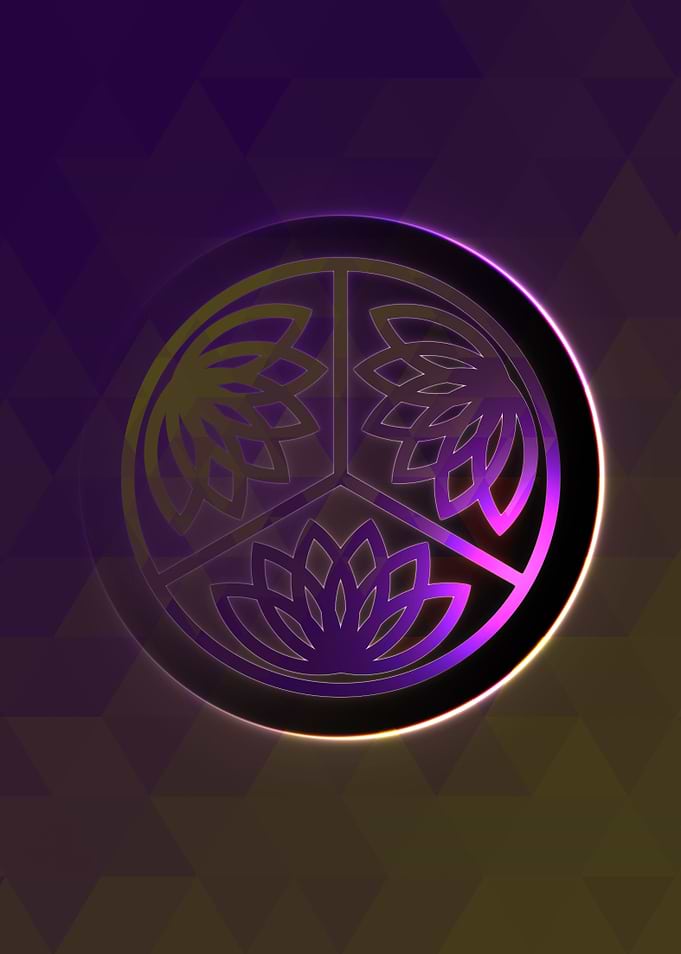 Rainbow Geometric Symbol