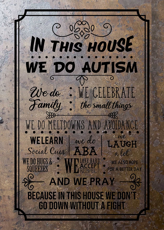 Family Rules Wall Decor