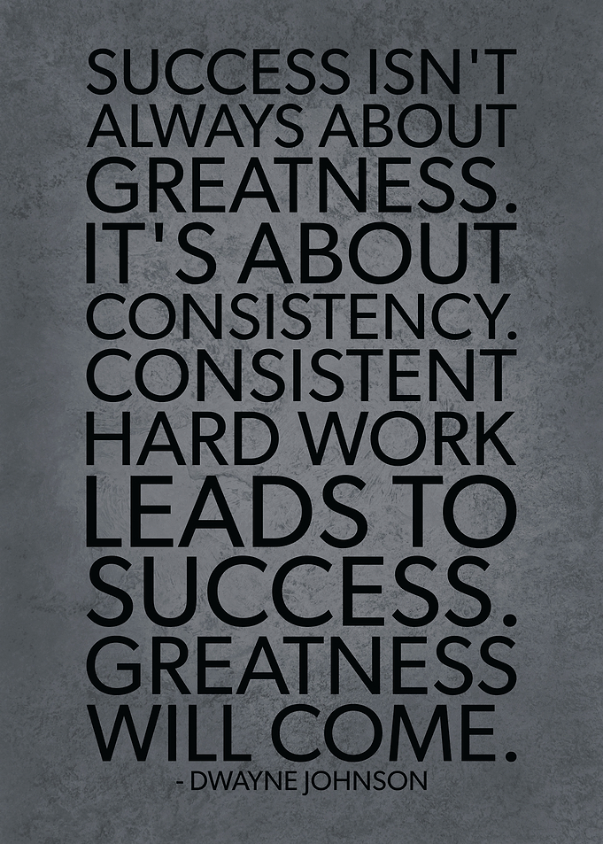 Success Is Consistency