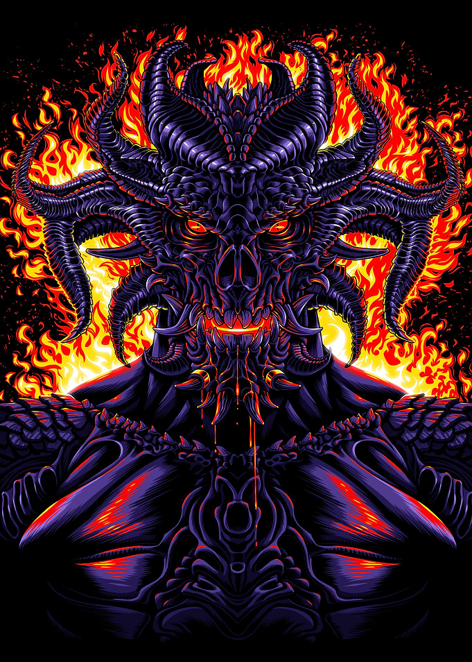Demon from hell