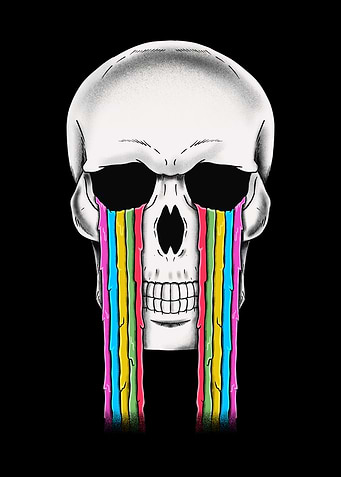 Skull Crying