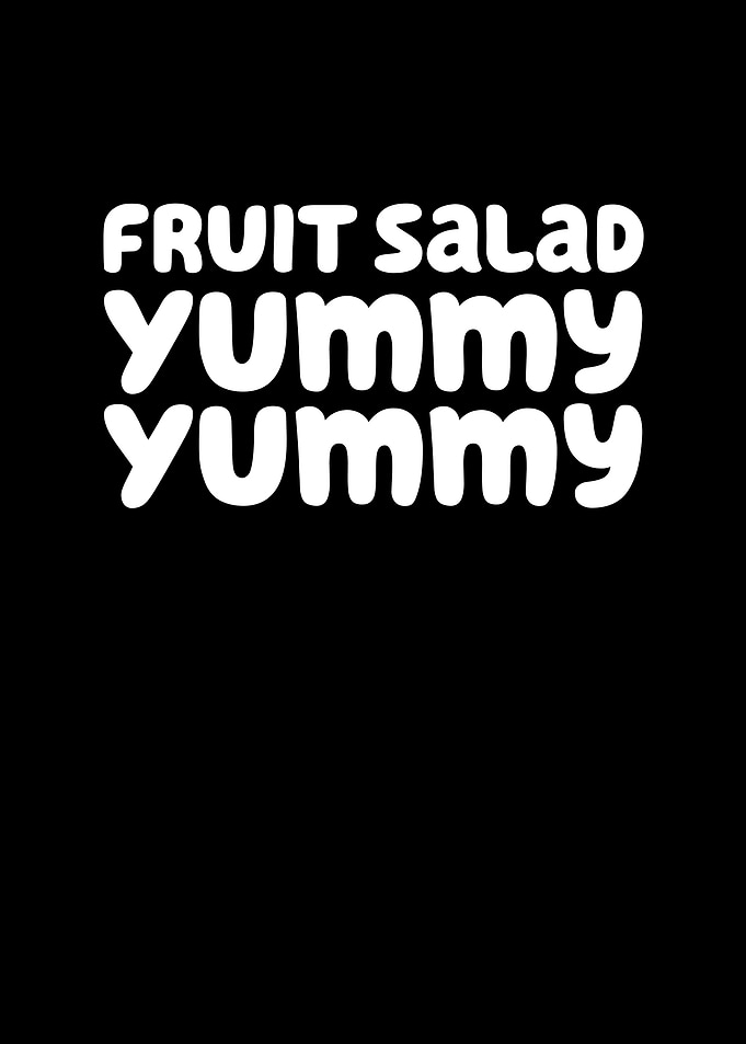 Fruit Salad Yummy Yummy