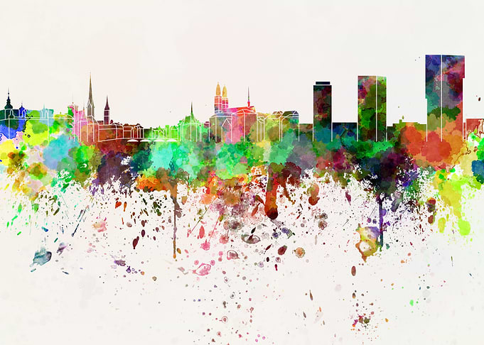 Zurich skyline