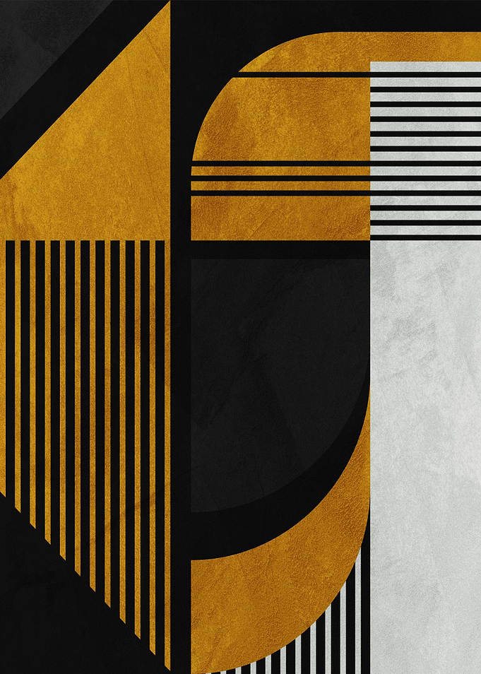GEOMETRIC ABSTRACT 55A