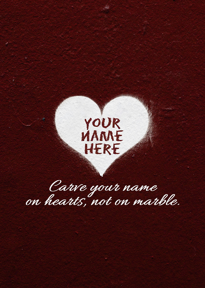 Carve on Hearts CHSpurgeon