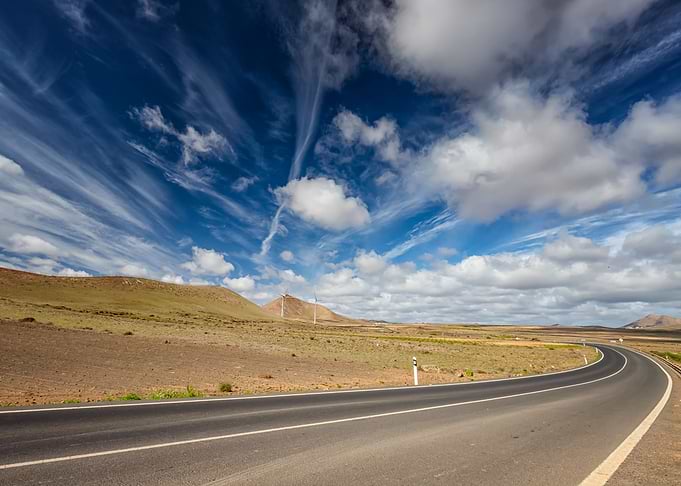 Spain landscape, Lanzarote