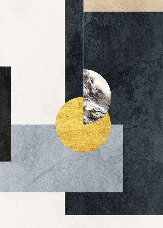 GEOMETRIC ABSTRACT 02D