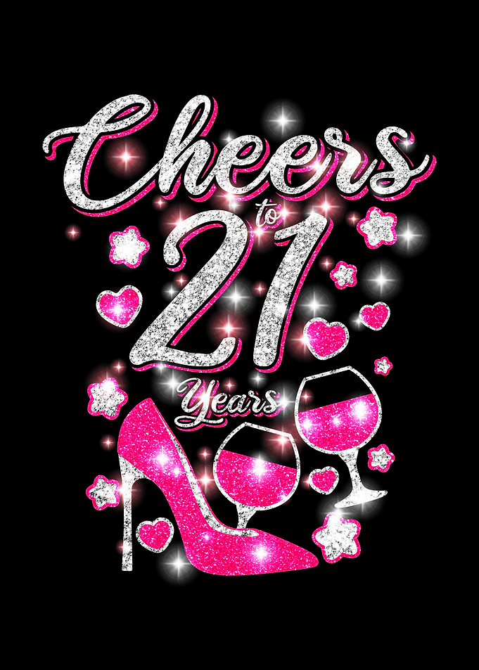 Wine Birthday 21 Years