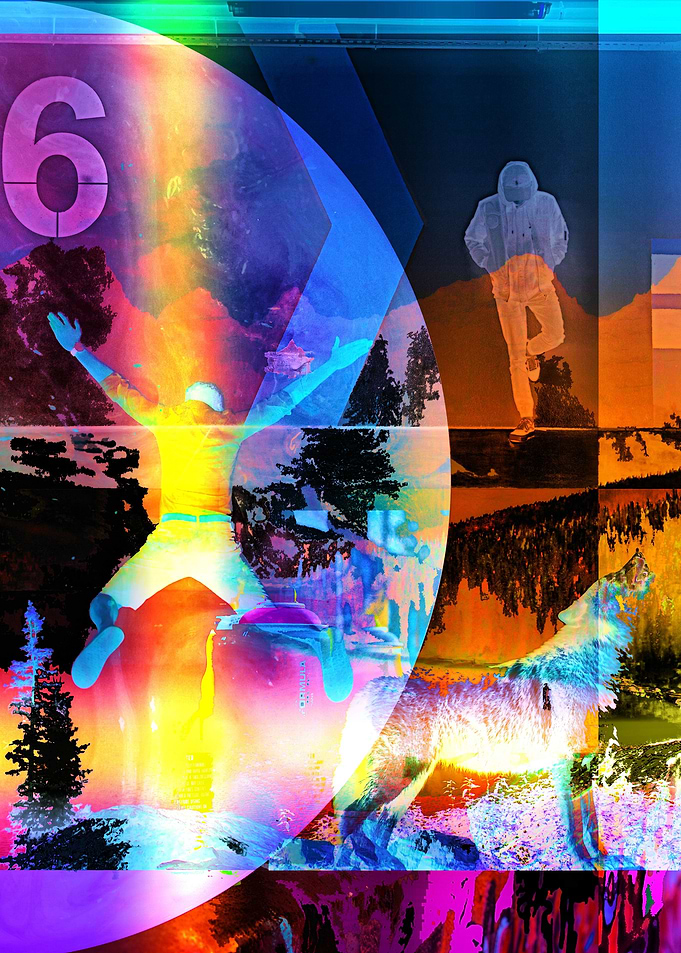 Colorful Digital Collage