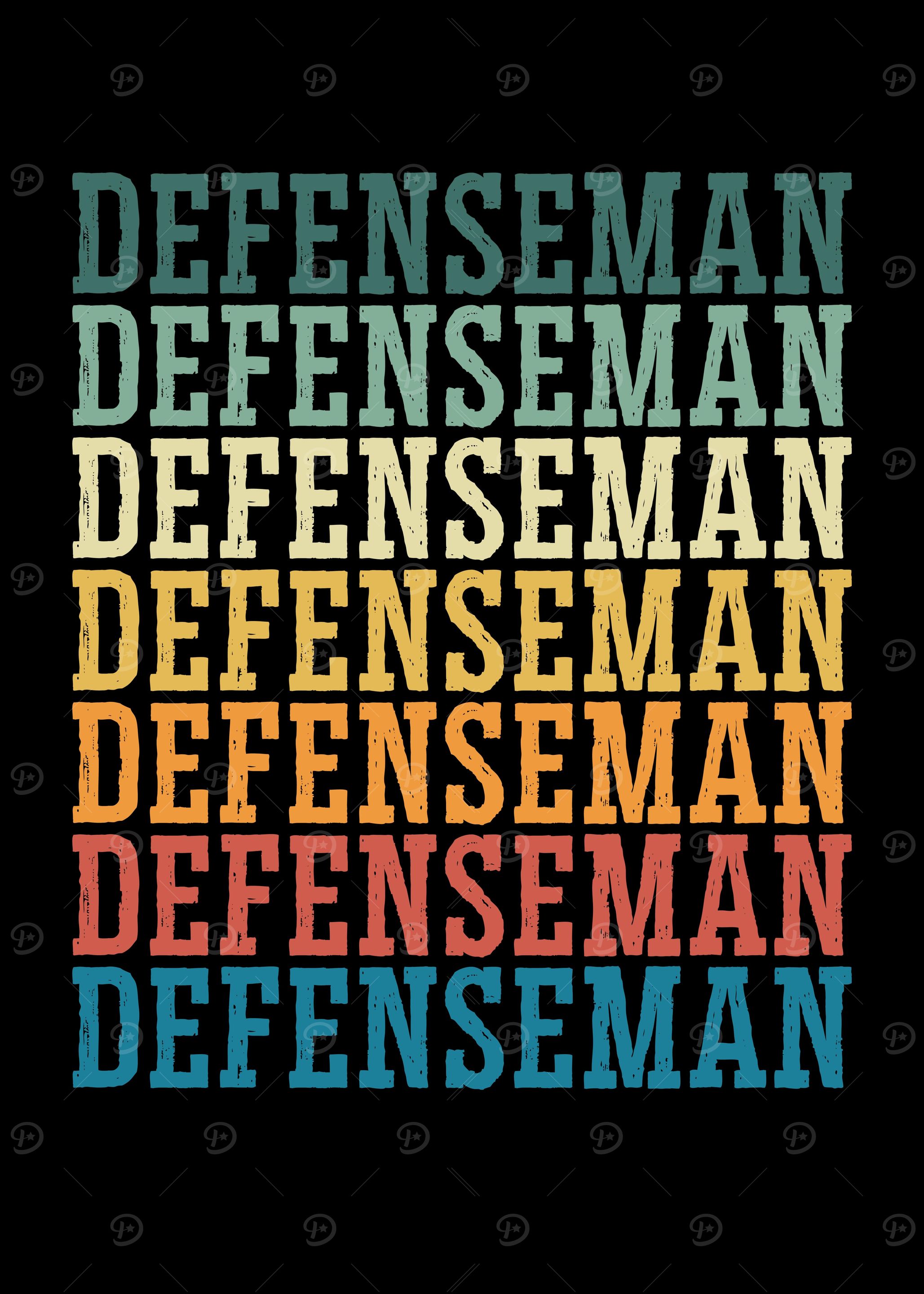 Hockey defenseman vintage