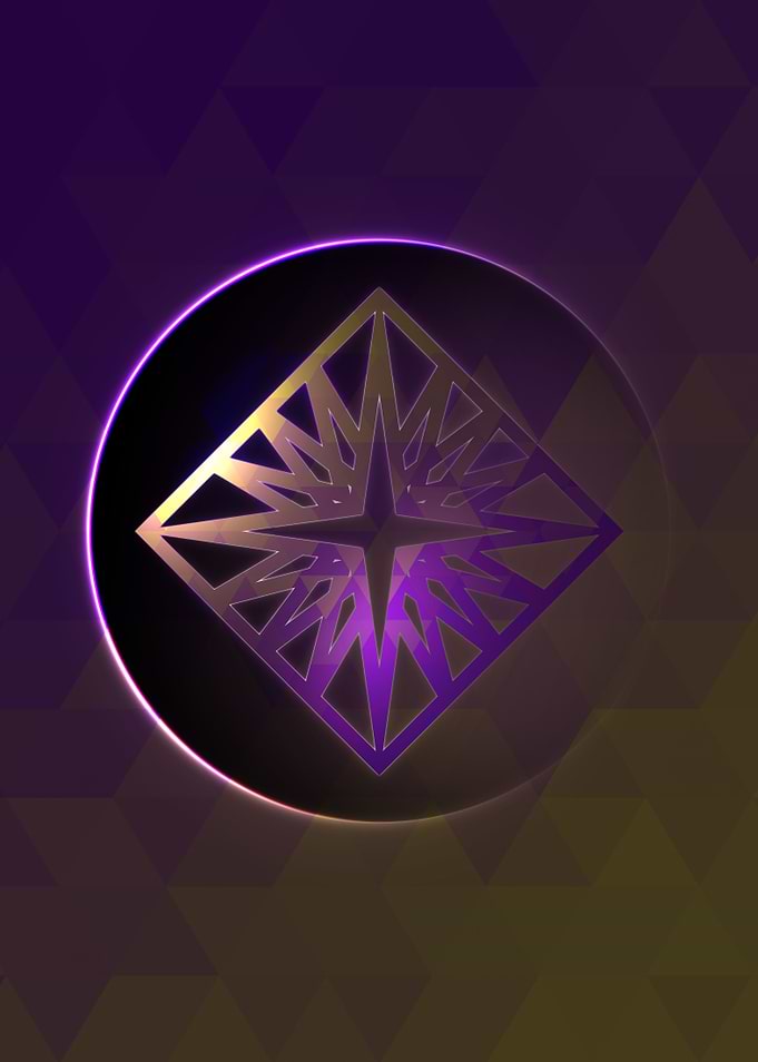 Glowing Glyph Seal Circle