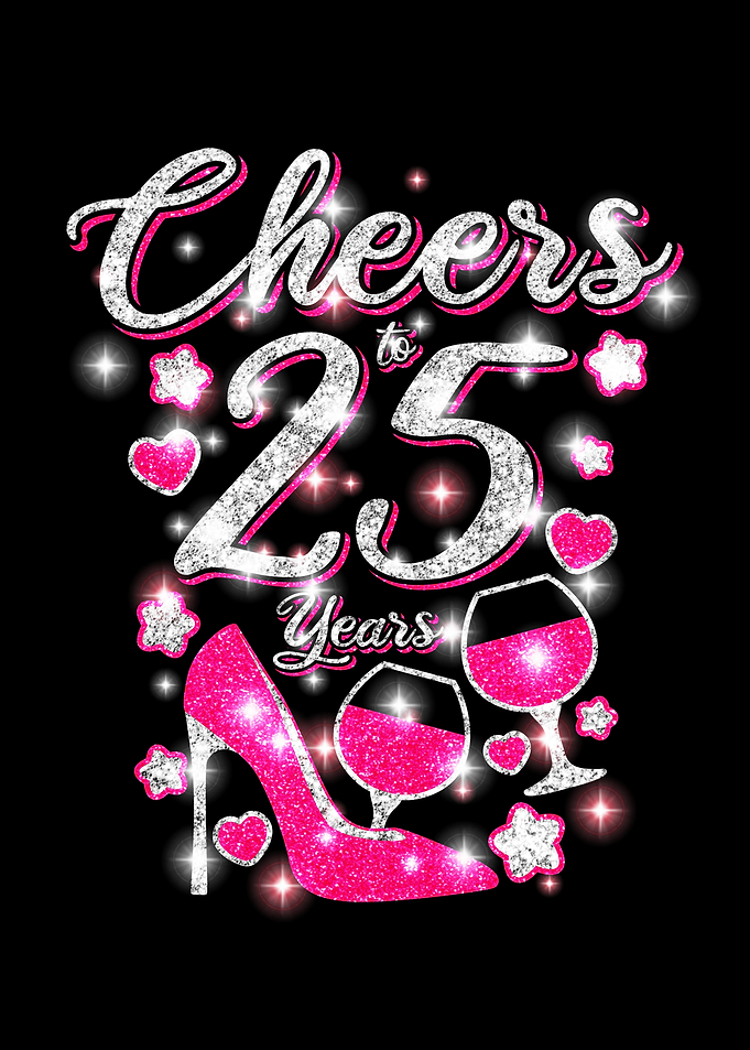Wine Birthday 25 Years