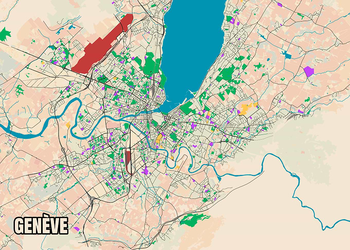 Genve Map