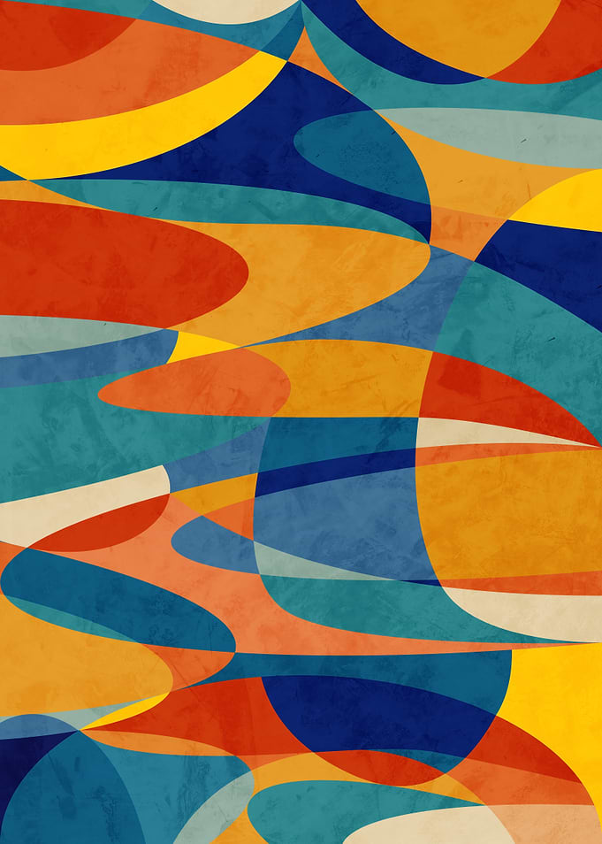 GEOMETRIC ABSTRACT 117A