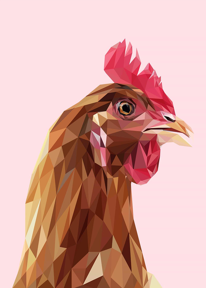 nursery animals rooster