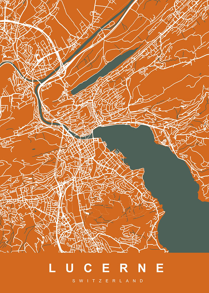 LUCERNE City MaSWITZERLAND