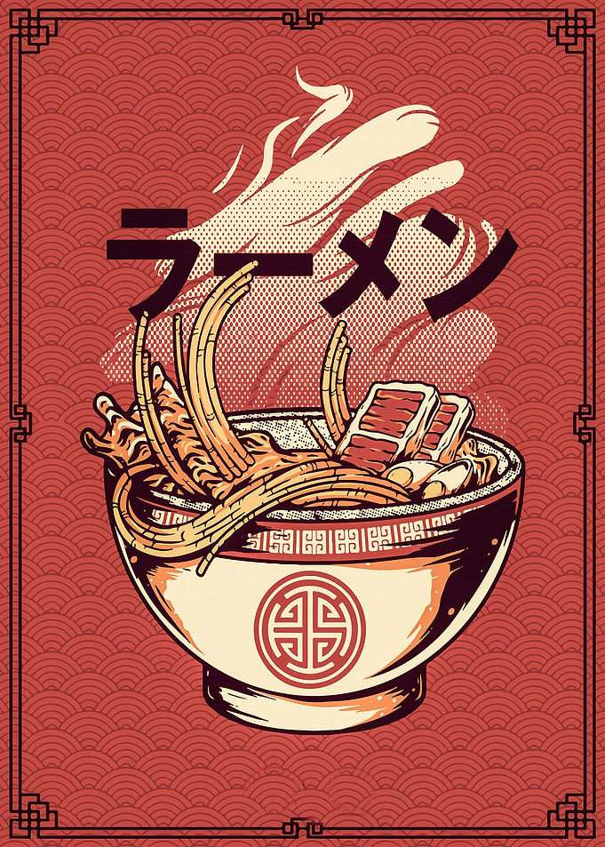 Ramen Japanese Food Art
