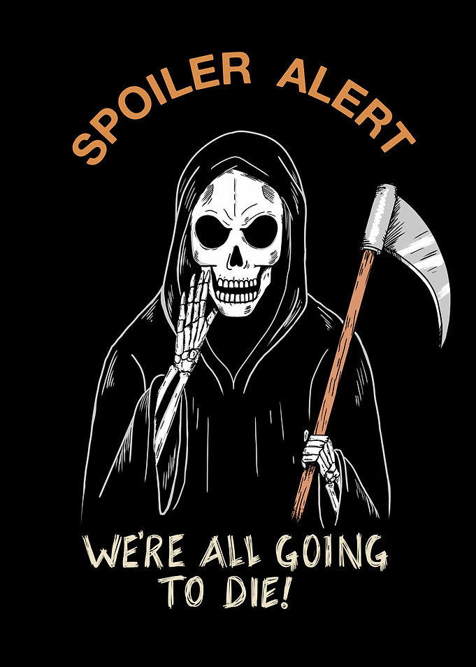 Spoiler Alert Skull