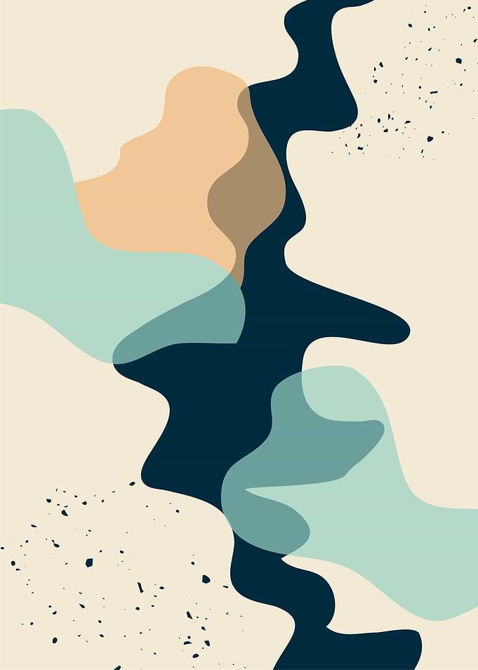 Abstrack Poster color art