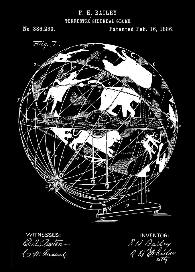 Sidereal Globe Patent